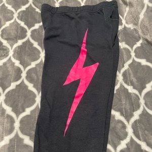 KIDS SIZE 14 AVIATOR NATION SWEATPANTS